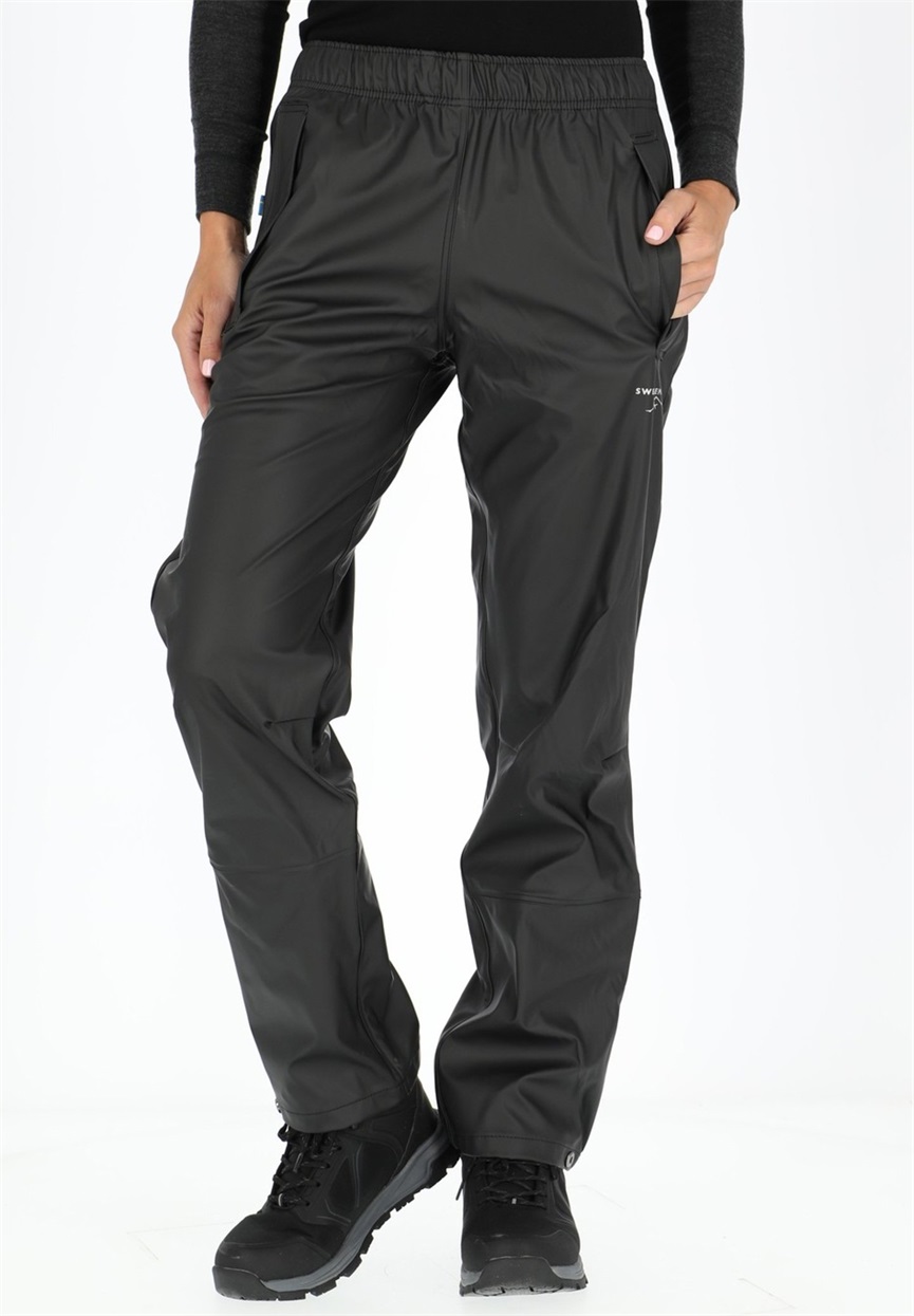 Swedemount VÄDERÖARNA - Stoffhose - black black/schwarz