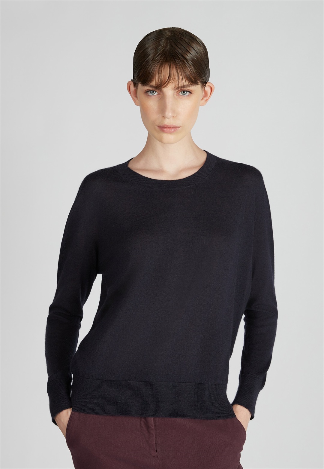 Slowear Strickpullover - midnight blue/blau