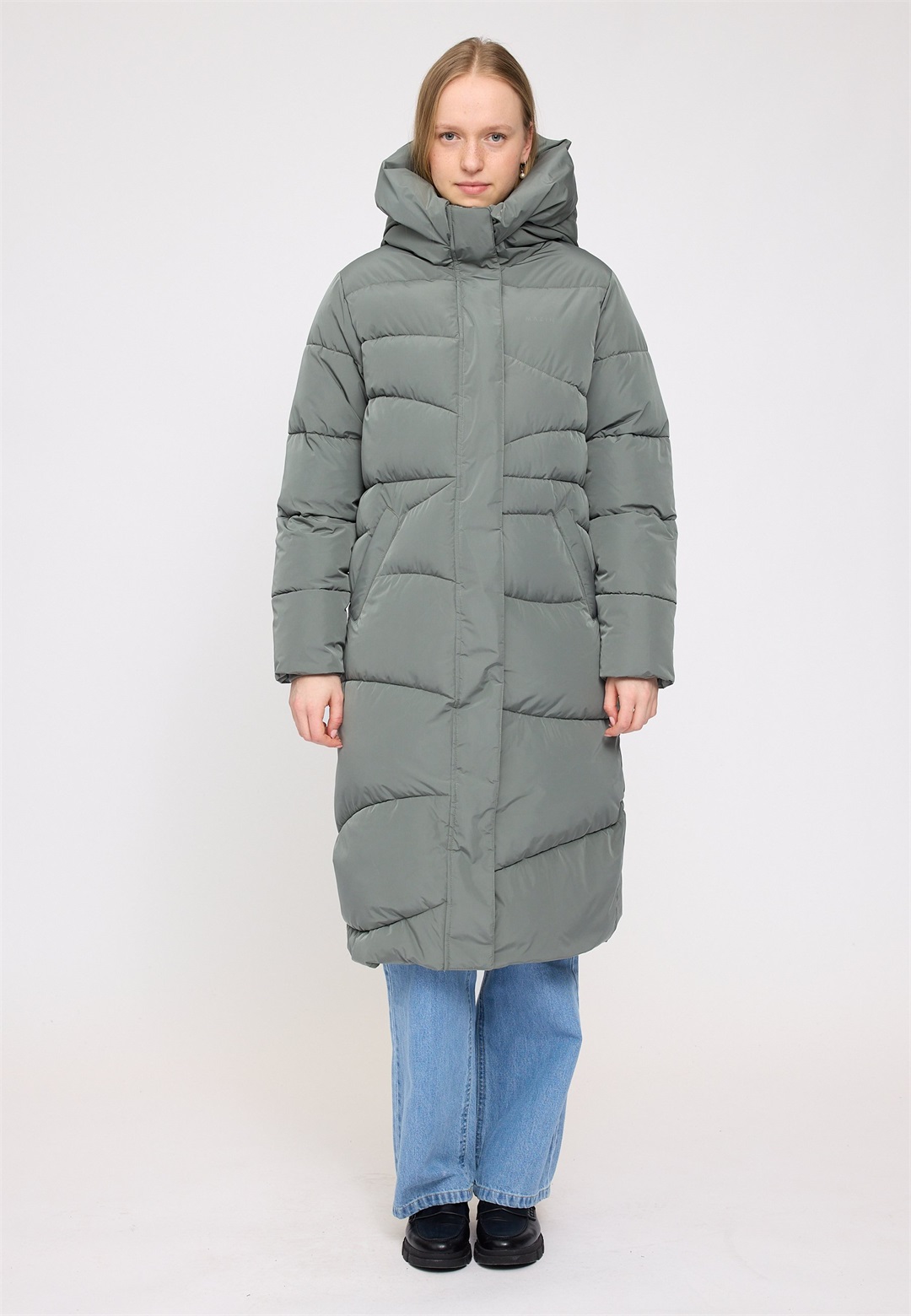 Mazine Wintermantel - light bottle/grau
