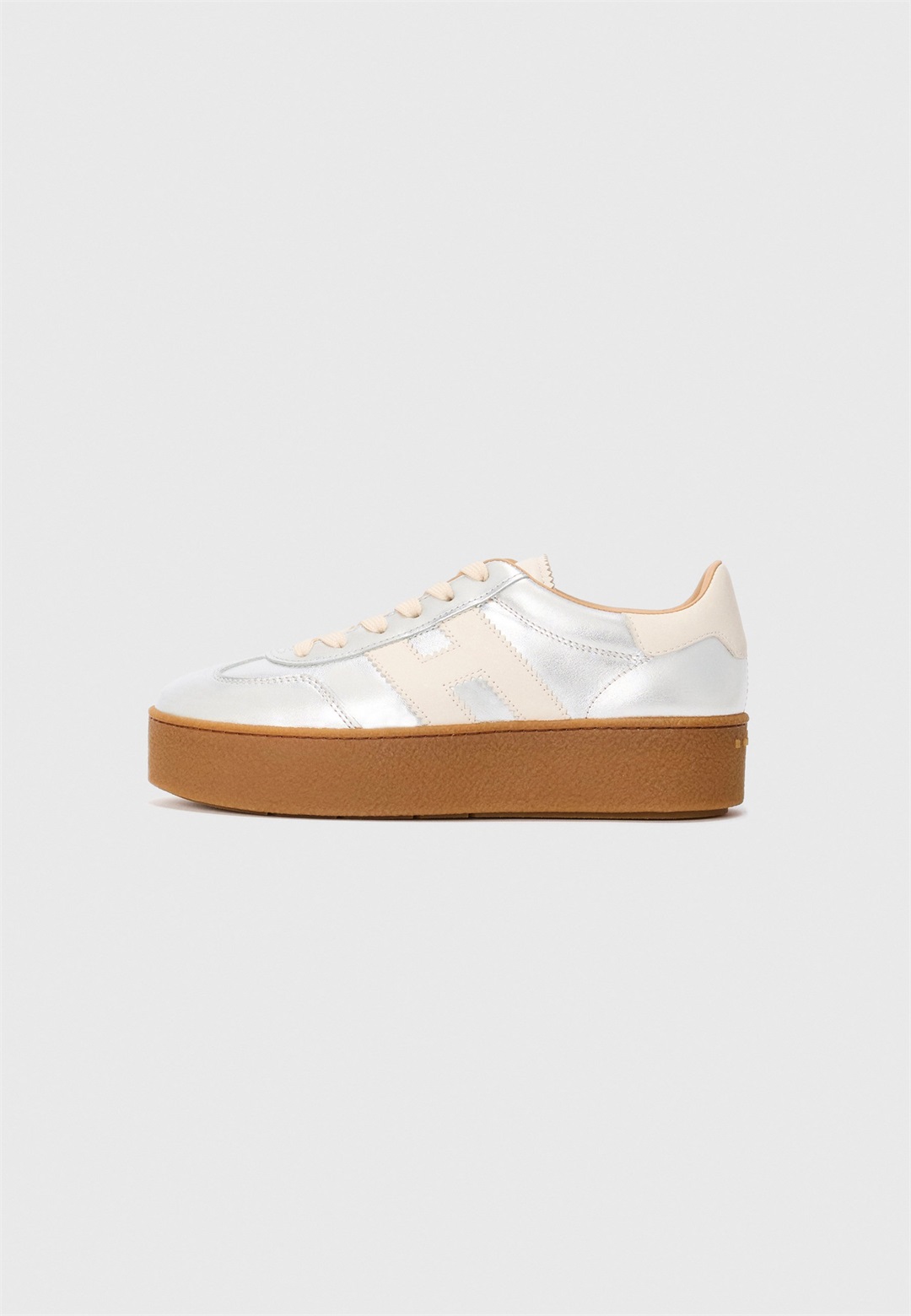 HOGAN Sneaker low - silver-coloured/silberfarben