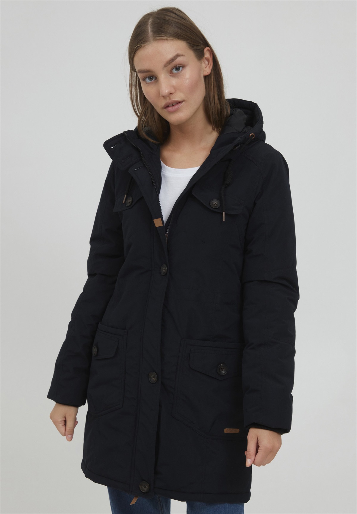 Oxmo OXTALA - Wintermantel - black/schwarz