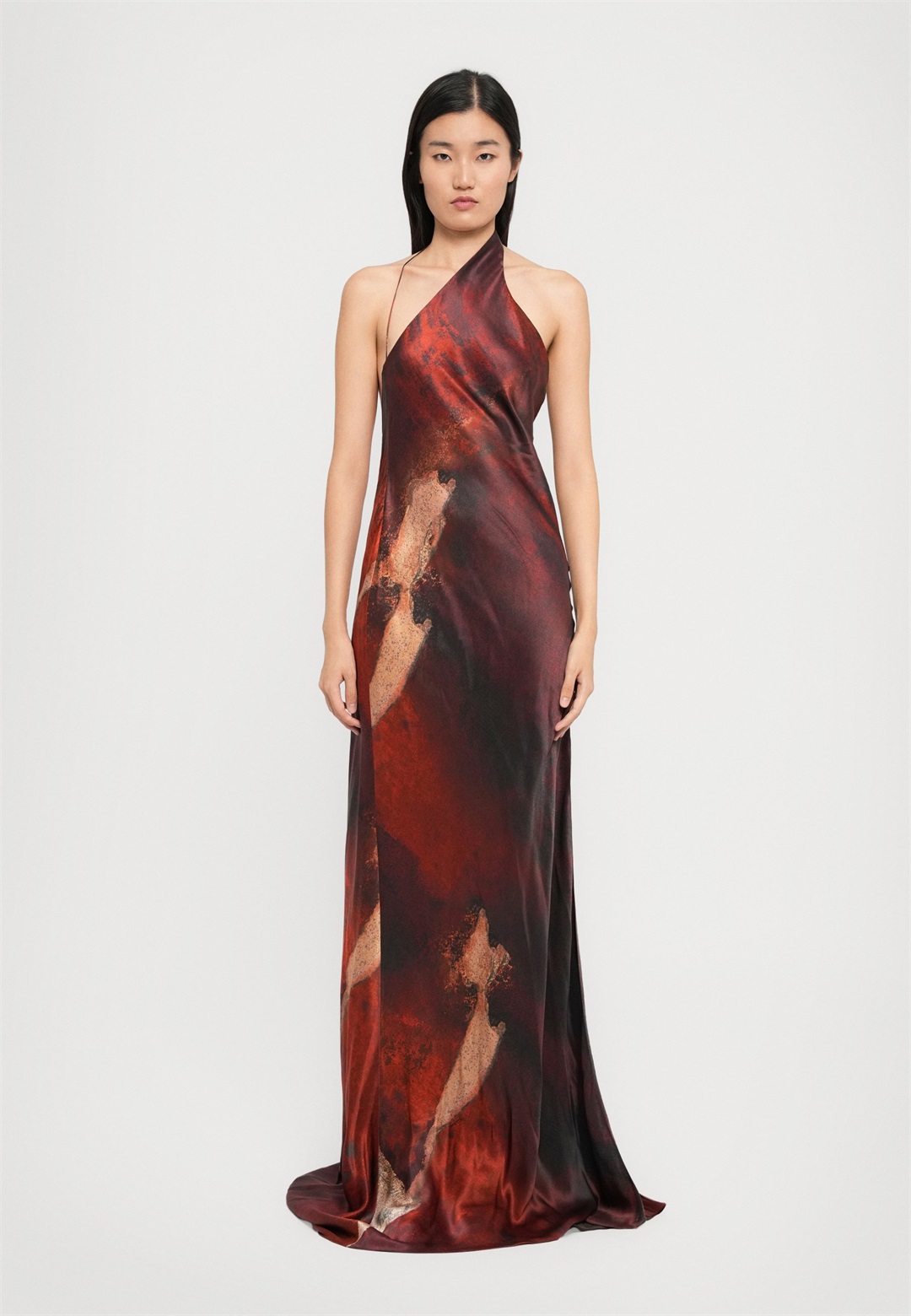 Roberto Cavalli DRESS - Ballkleid - rosso/mehrfarbig