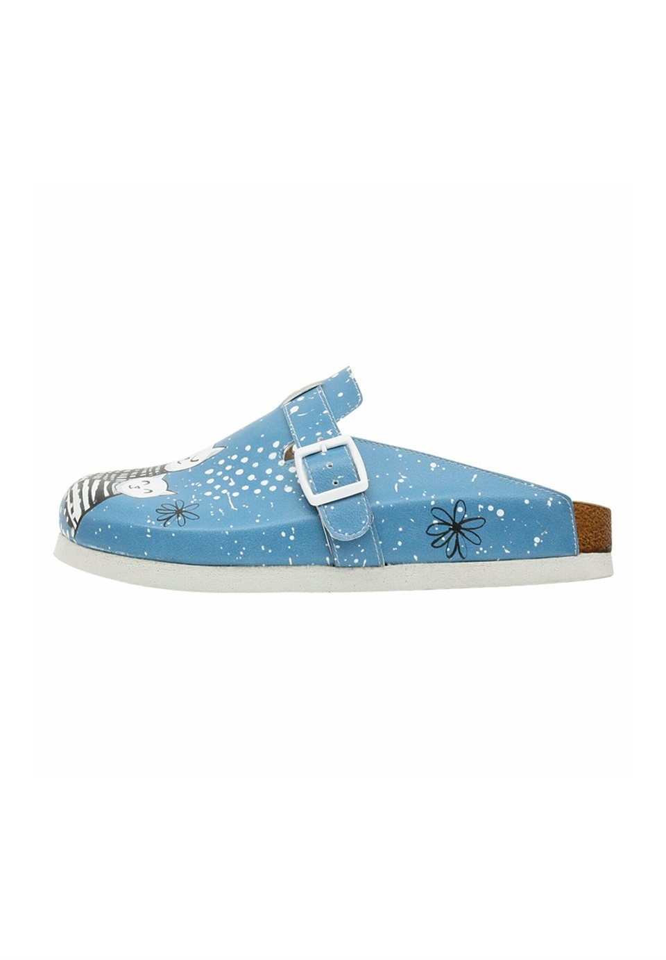 Dogo COMFIE FAMILY PORTRAIT - Pantolette flach - blau