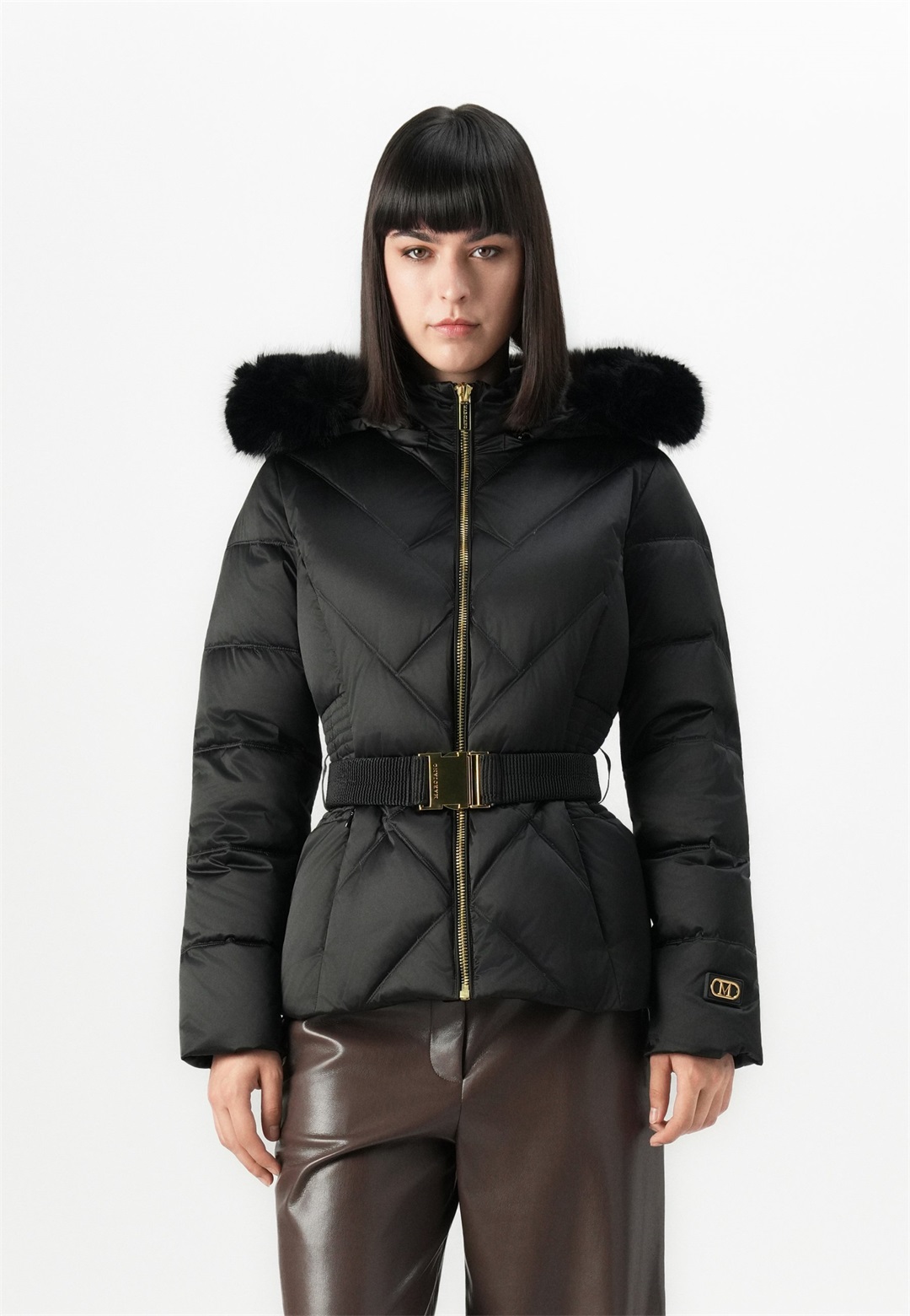 MARCIANO BY GUESS ELLY SHORT JACKET - Daunenjacke - jet black/schwarz