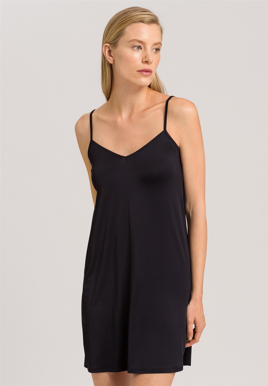 Hanro DELUXE - Nachthemd - black/schwarz