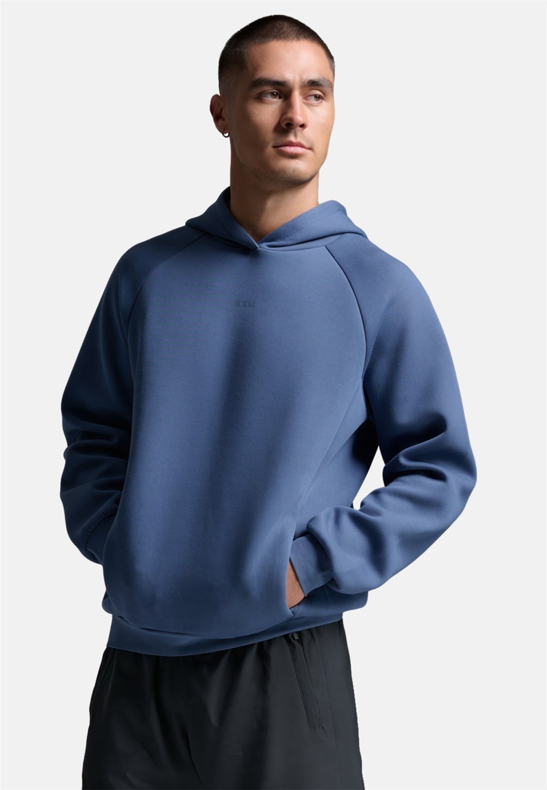 2XU MOTION SMOOTH SPACER - Kapuzenpullover - indigo-indigo/dunkelblau