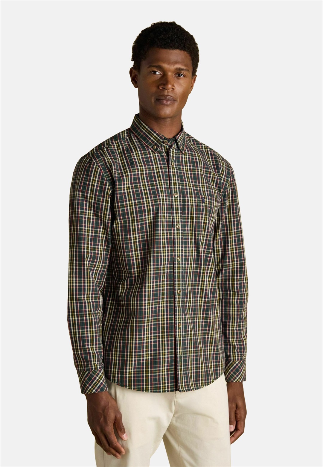 Tom Joule REGULAR FIT - CLASSIC FIT LONG SLEEVE CHECK - Hemd - green/grün