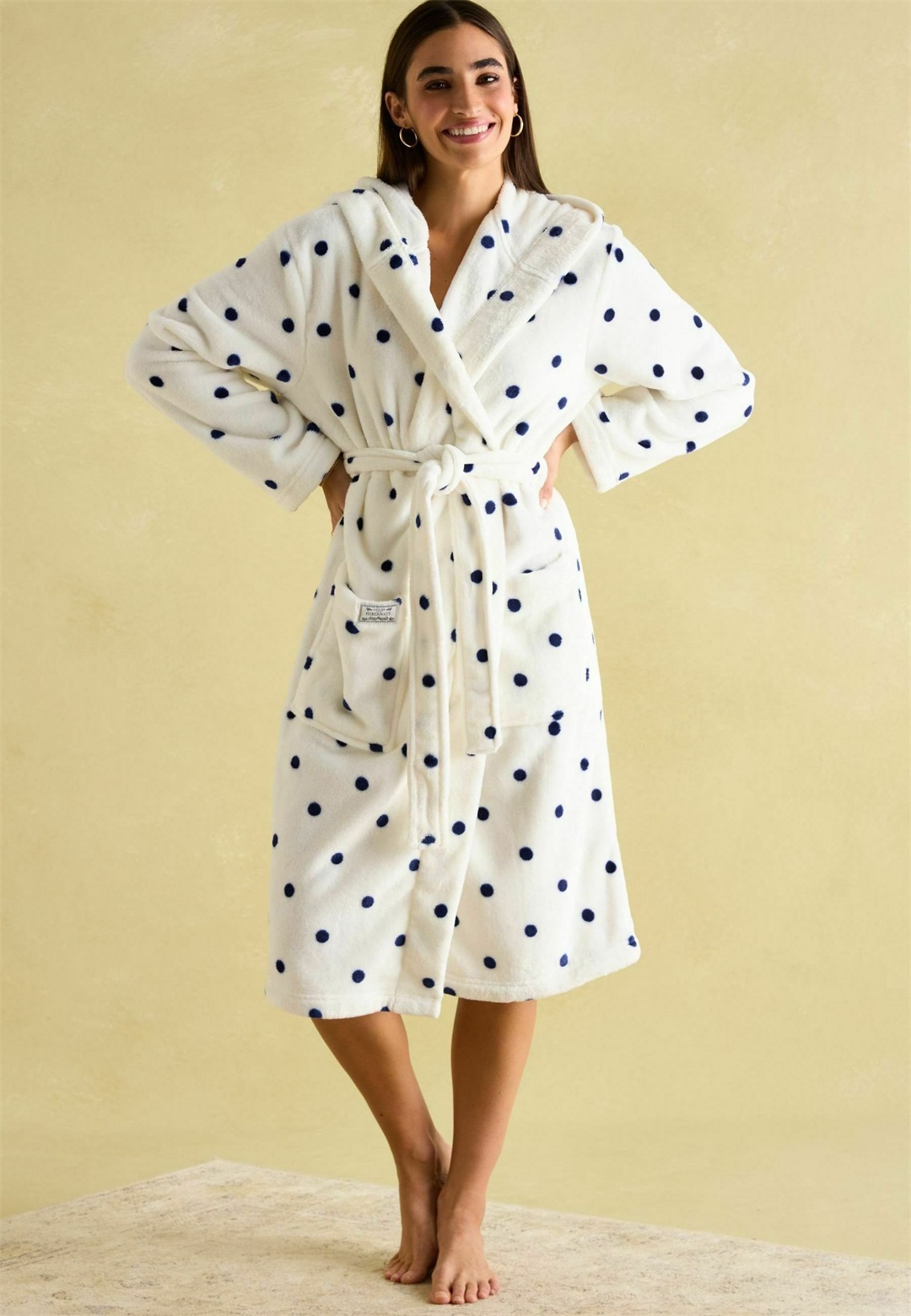Tom Joule REGULAR FIT - LUNA - Bademantel - cream/offwhite
