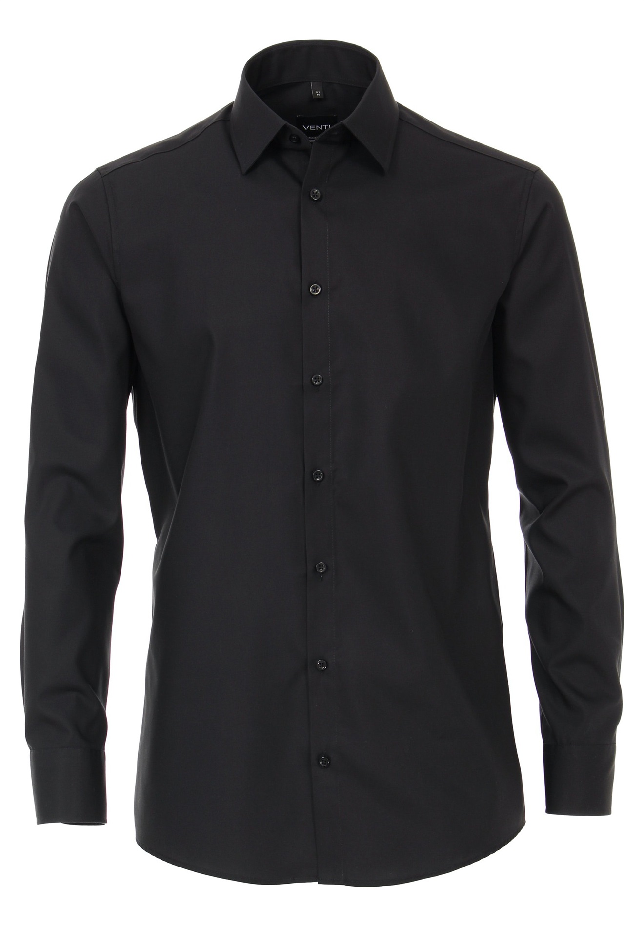 VENTI MODERN FIT EXTRA LANGER ARM 69CM - Businesshemd - black/schwarz