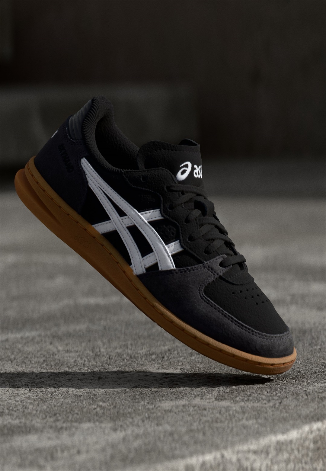 ASICS SportStyle SKYHAND OG UNISEX - Sneaker low - black/white/schwarz