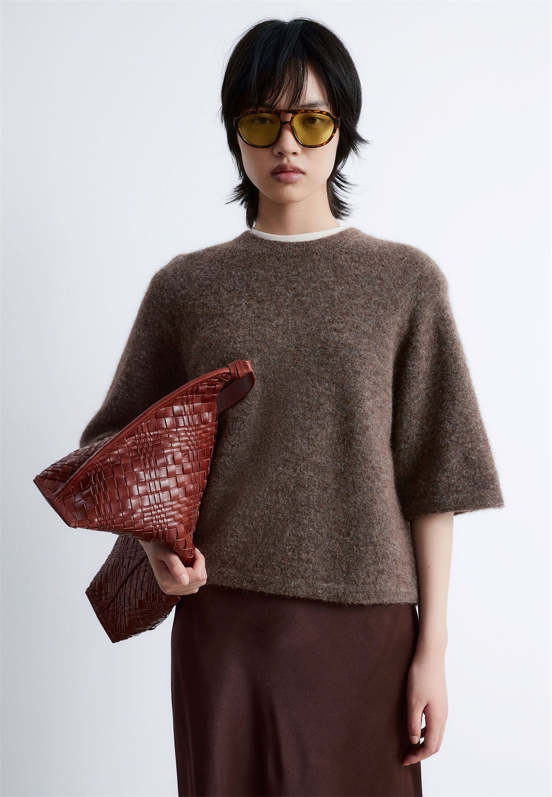 & other stories Strickpullover - mole/braun