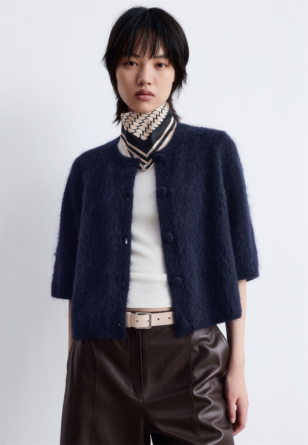 & other stories Strickjacke - dark blue/dunkelblau