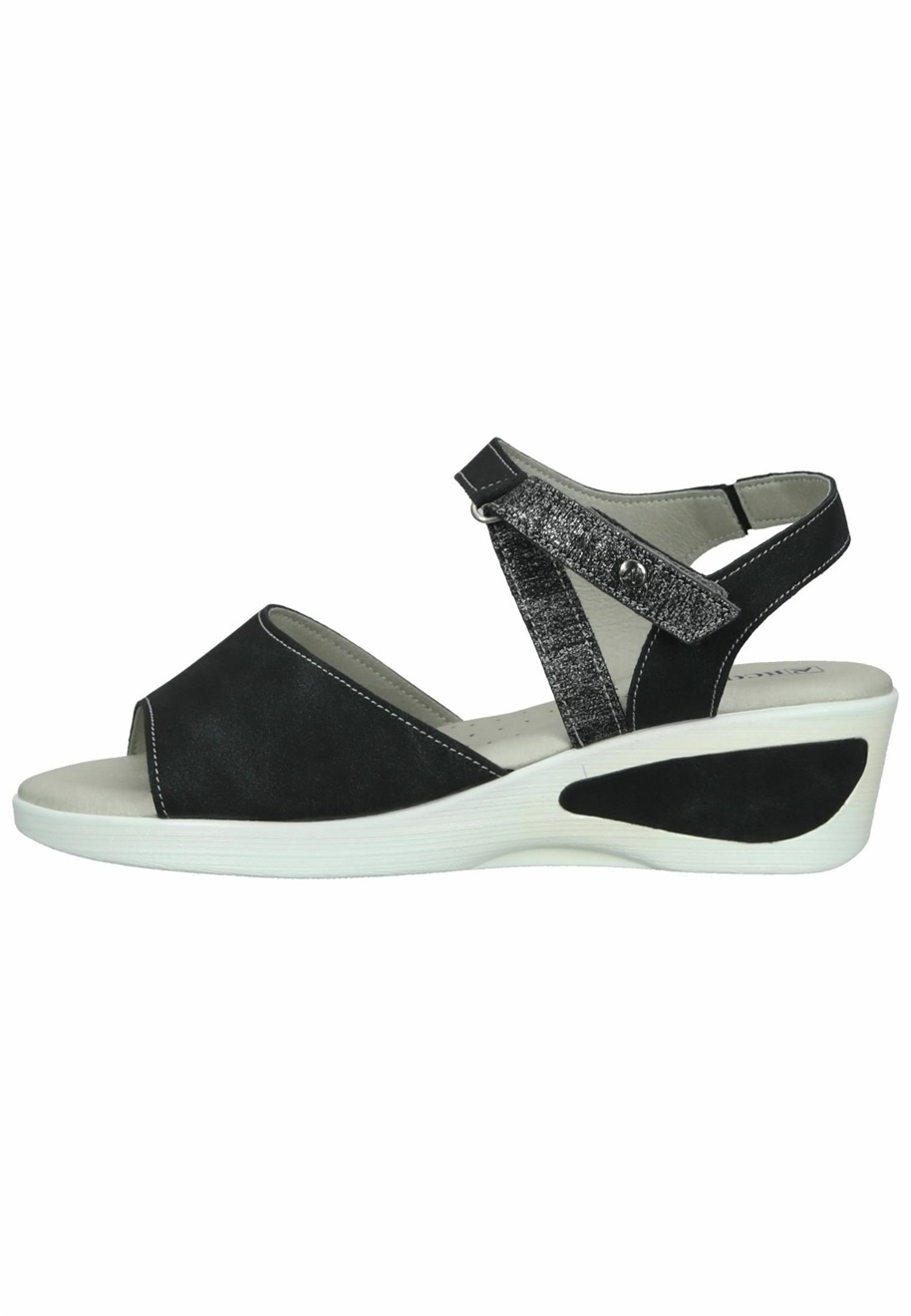Arcopedico Keilsandalette - black/schwarz