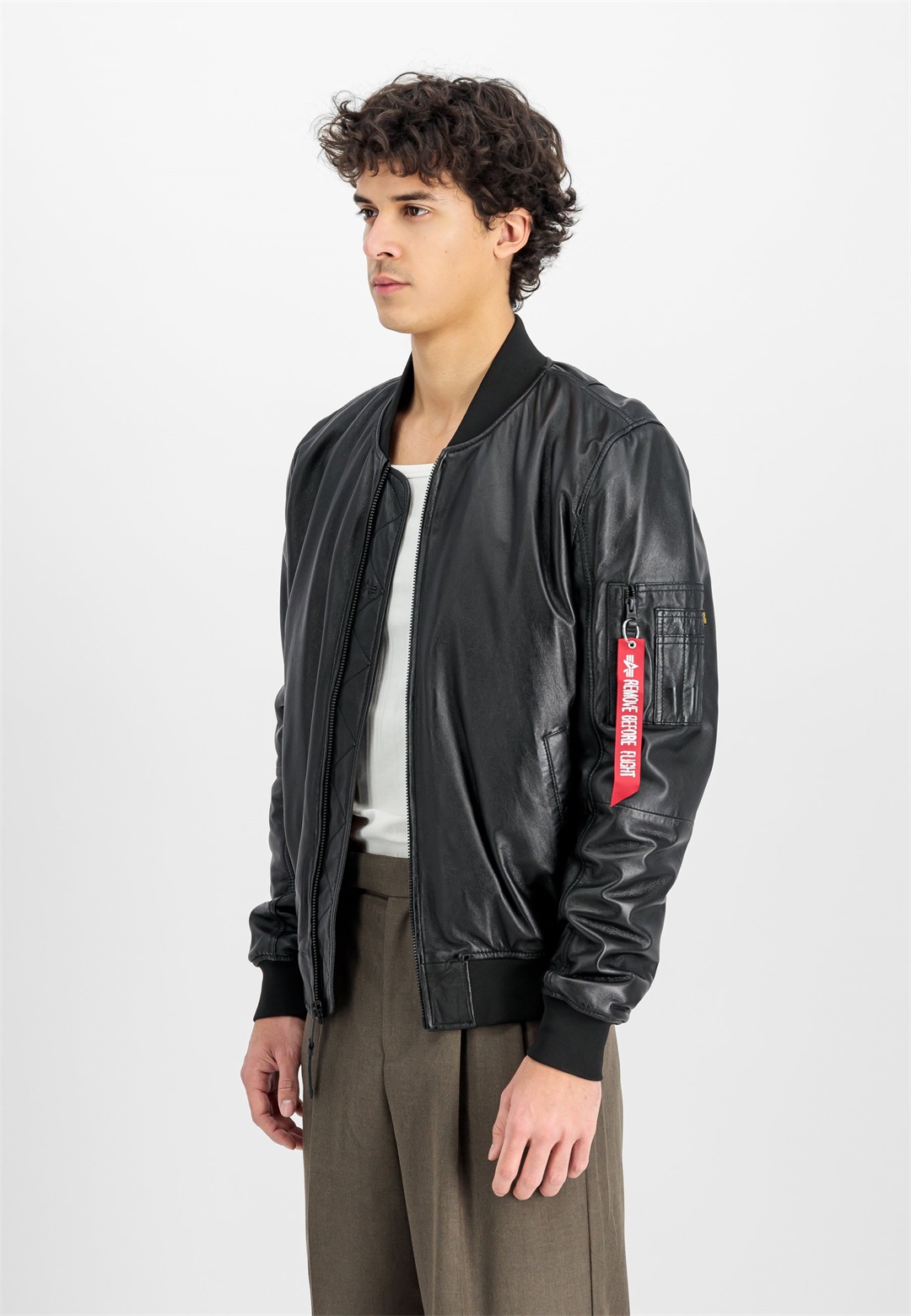 Alpha Industries UNISEX - Bomberjacke - black/schwarz