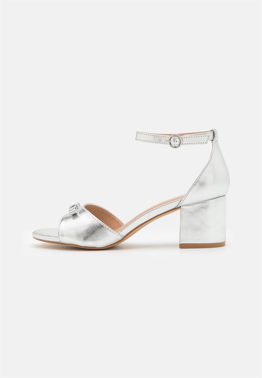 Anna Field Riemensandalette - silver/silberfarben