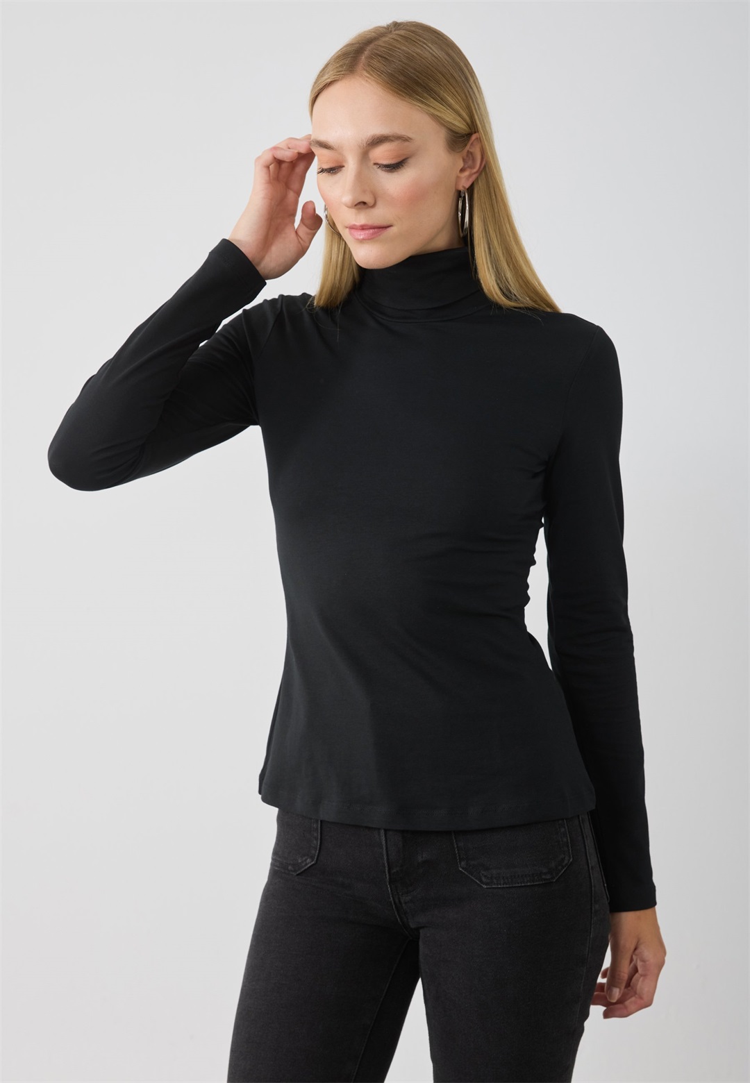 Anna Field Langarmshirt - black/schwarz