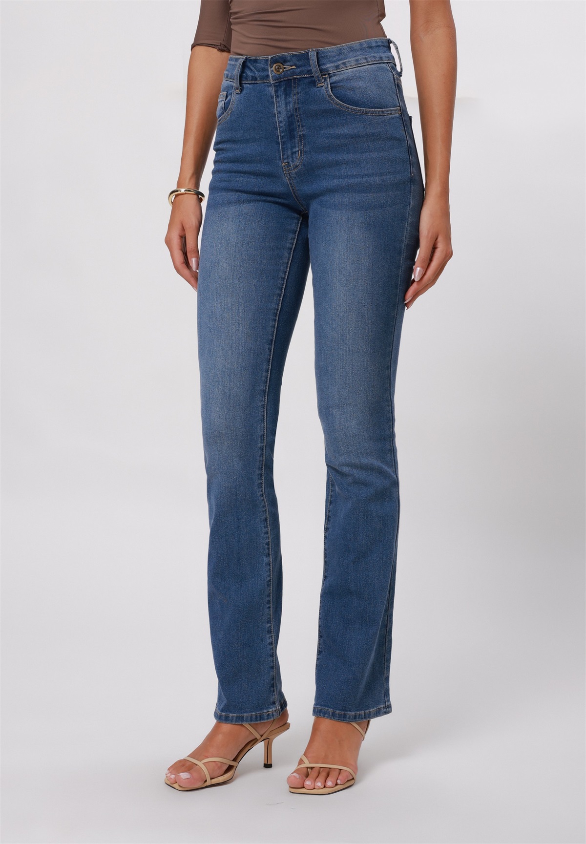 Anna Field Tall Jeans Bootcut - blue/blau