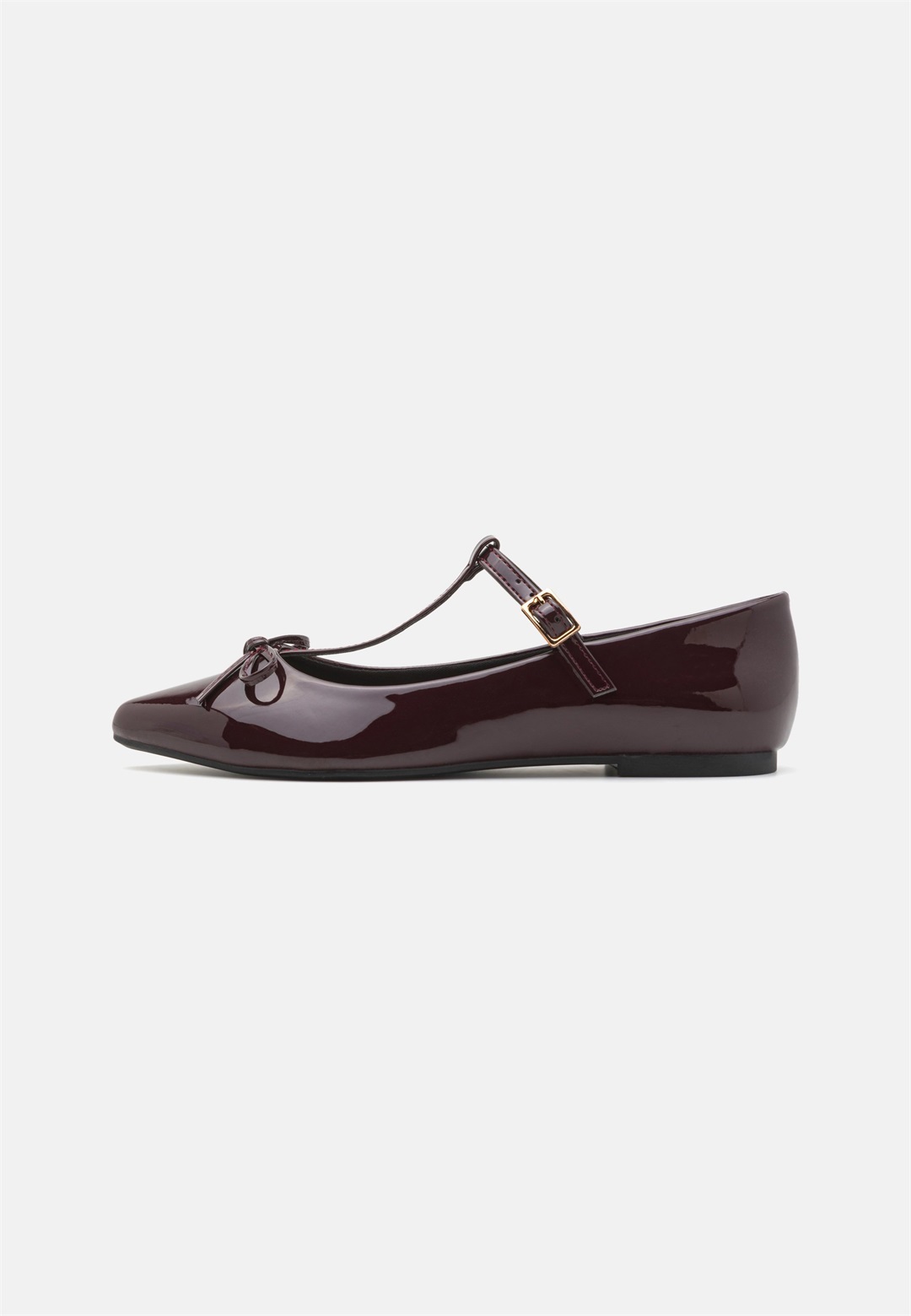 Anna Field Wide Fit Riemchenballerina - dark red/dunkelrot