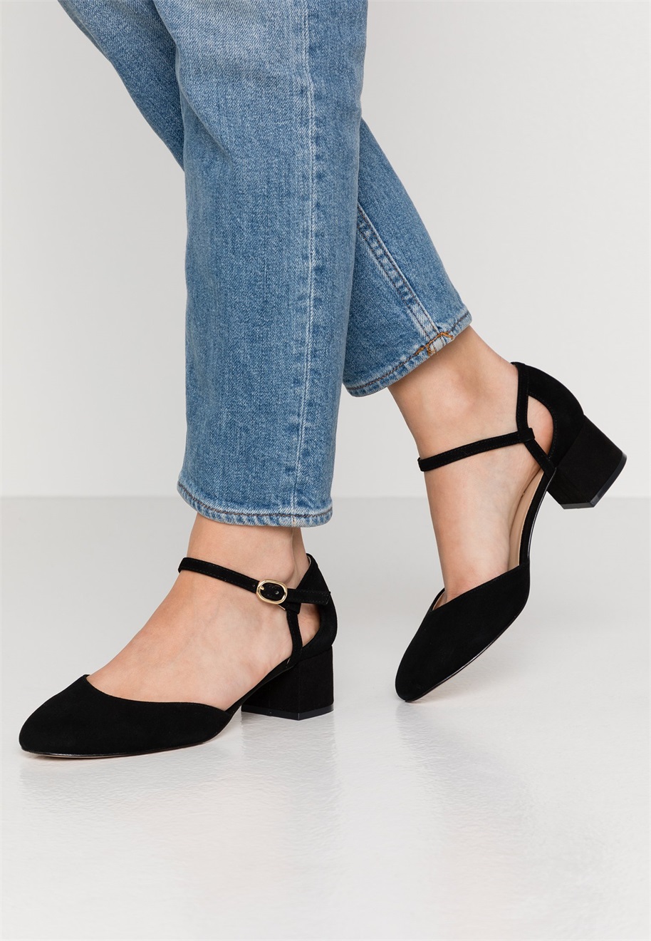 Anna Field Wide Fit LEATHER - Pumps - black/schwarz