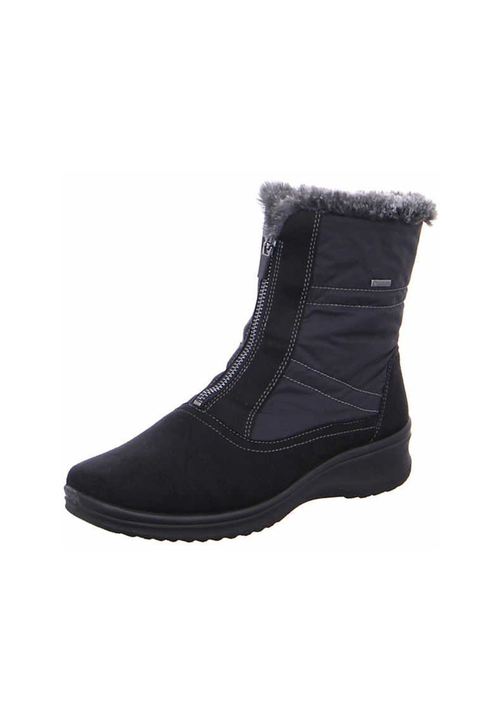 ara Snowboot/Winterstiefel - schwarzgraphit/schwarz
