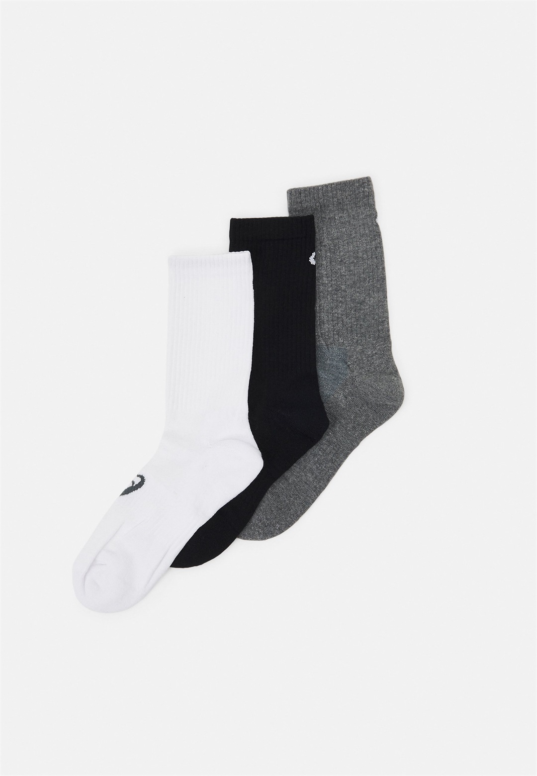 ASICS CREW SOCK 3 PACK - Sportsocken - multi coloured/schwarz