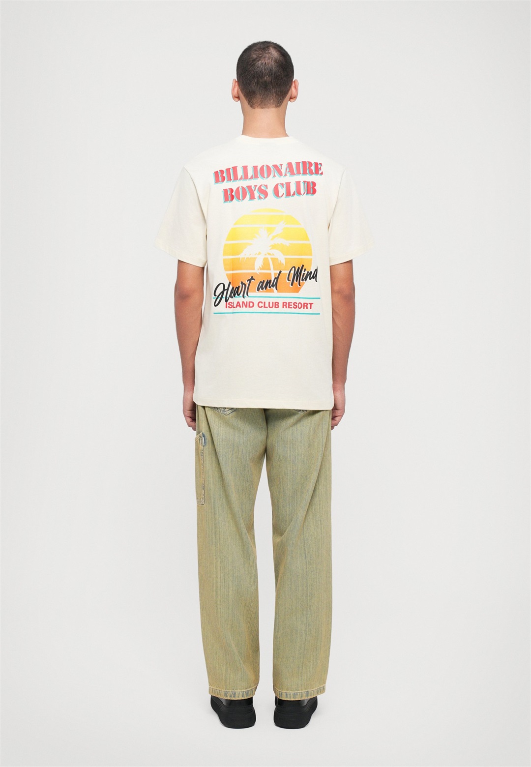 Billionaire Boys Club RESORT CLUB - T-Shirt print - ecru/taupe
