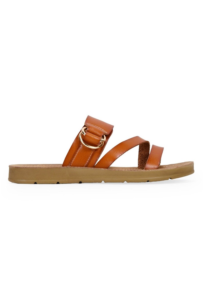 Bosanova Hausschuh - cuero/camel