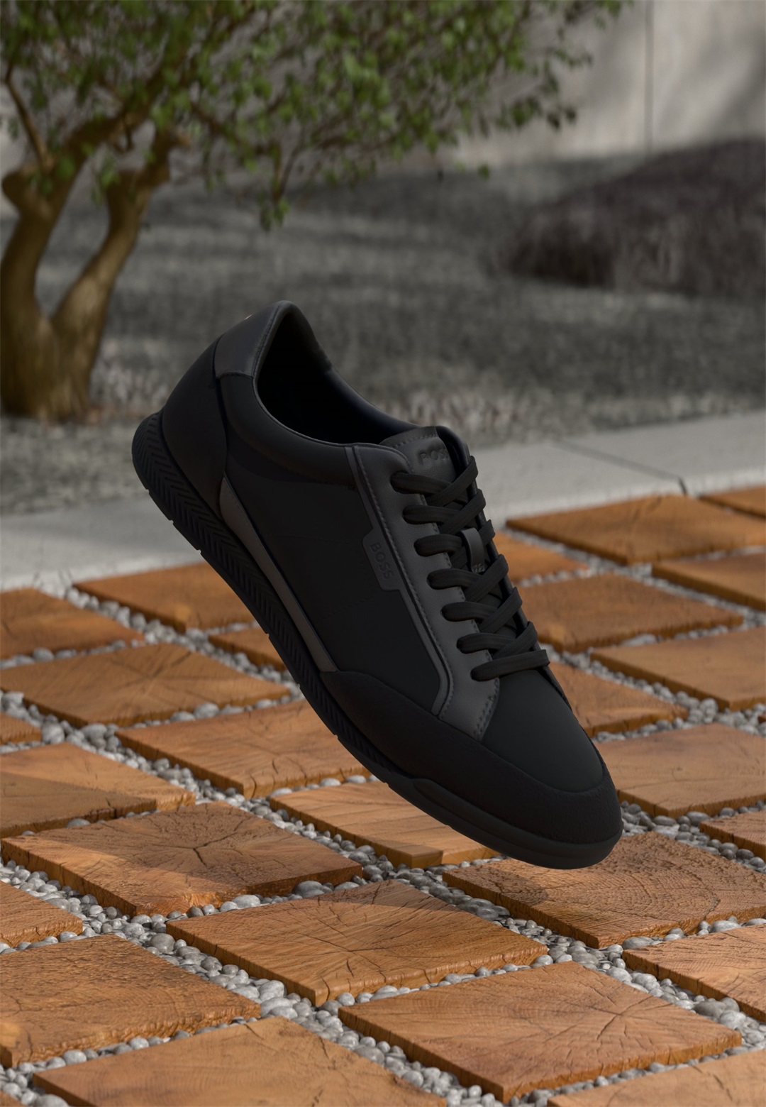 BOSS NITAN - Sneaker low - black/schwarz