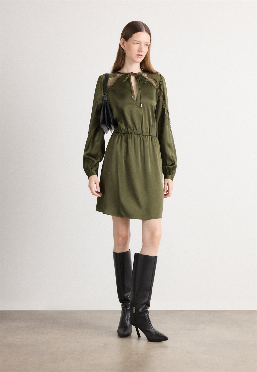 BOSS DLASSYS - Cocktailkleid/festliches Kleid - dark green/dunkelgrün