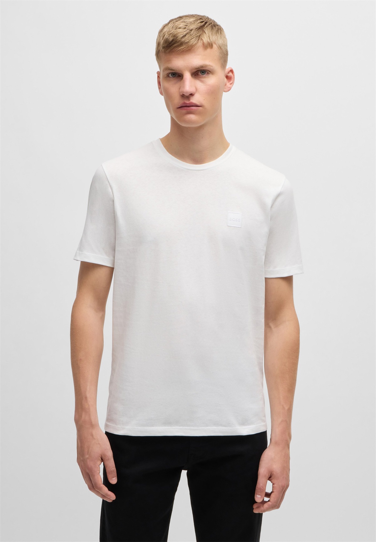 BOSS TALES - T-Shirt basic - white zer/weiß