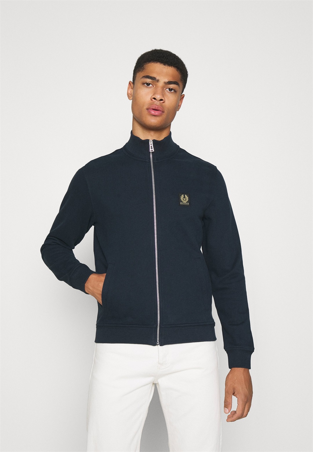 Belstaff FULL ZIP - Sweatjacke - dark ink/dunkelblau