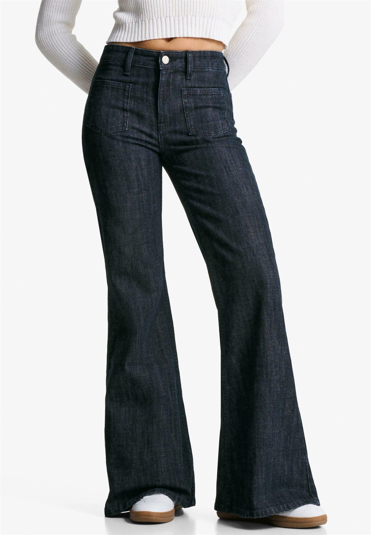 Bershka COMFORT - Jeans Bootcut - royal blue/royal