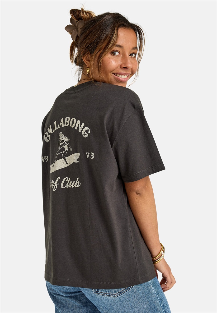 Billabong CATCH FEELINGS - T-Shirt print - ofb/schwarz