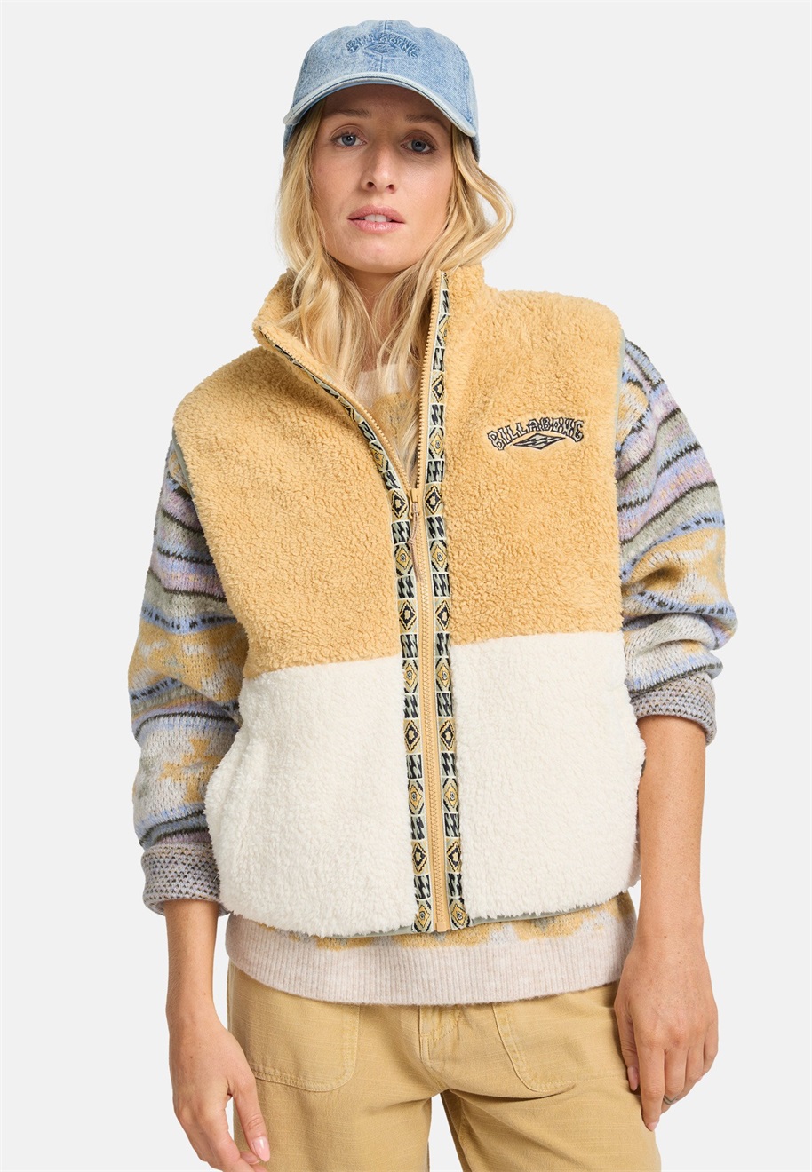 Billabong GO ON HIKE - POLAR - Weste - tkf/beige