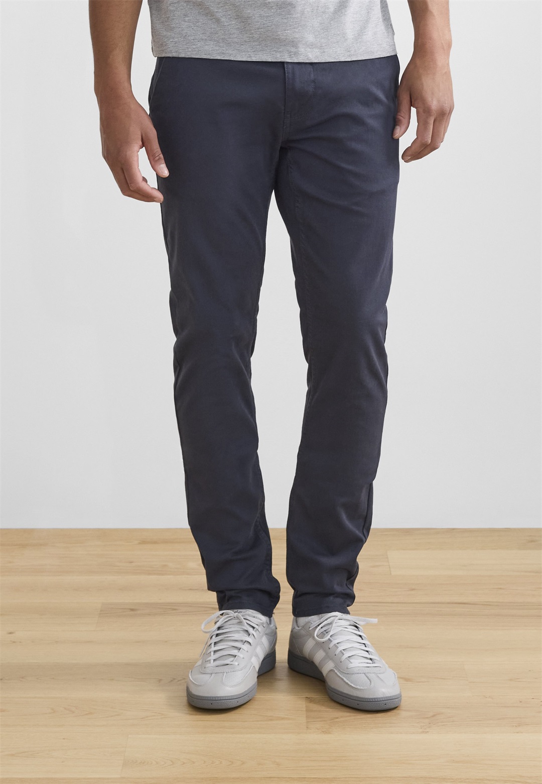 Blend BHNATAN SLIM FIT - Chino - dark navy blue/dunkelblau