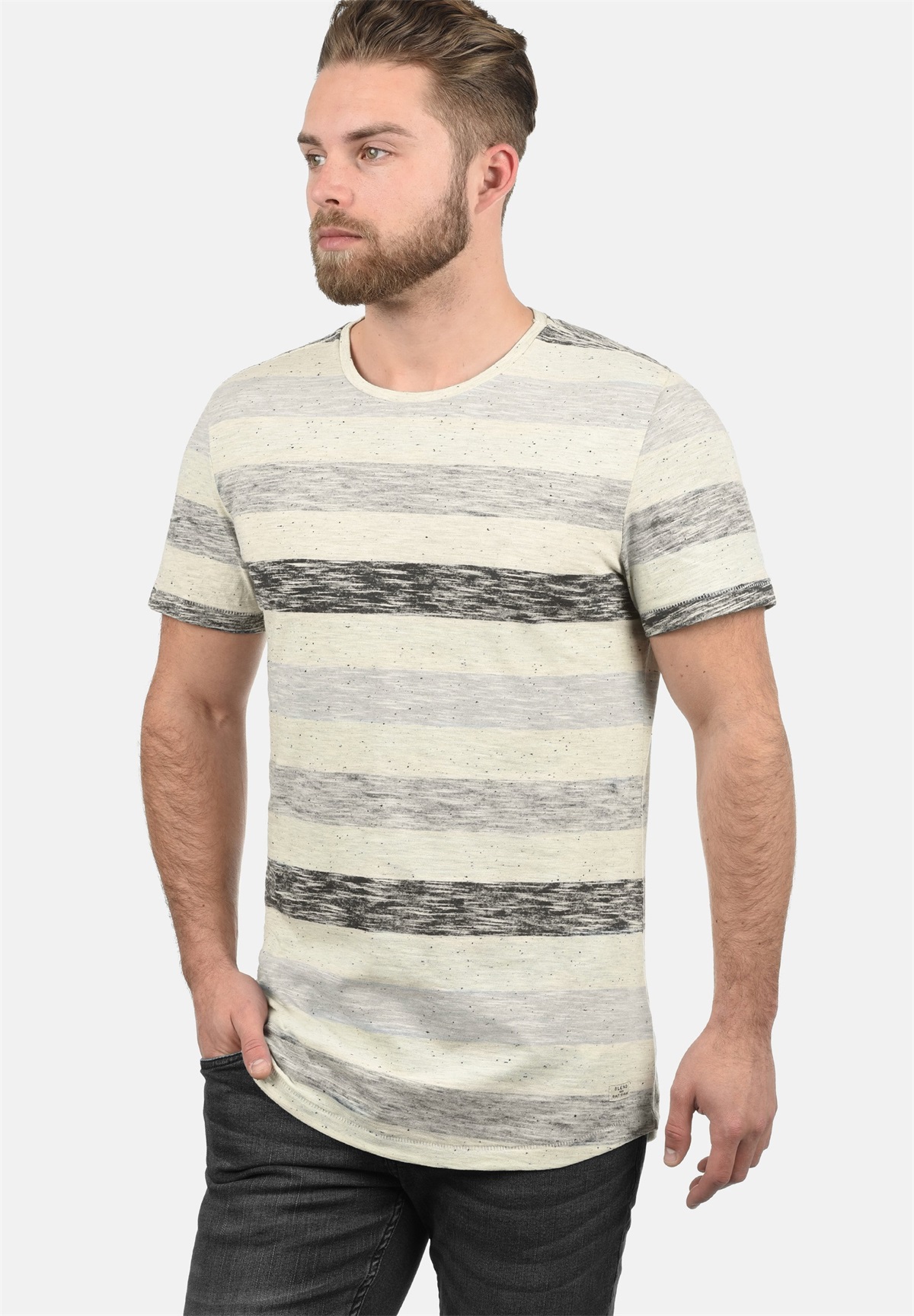 Blend BHEFKIN - T-Shirt print - grey/grau