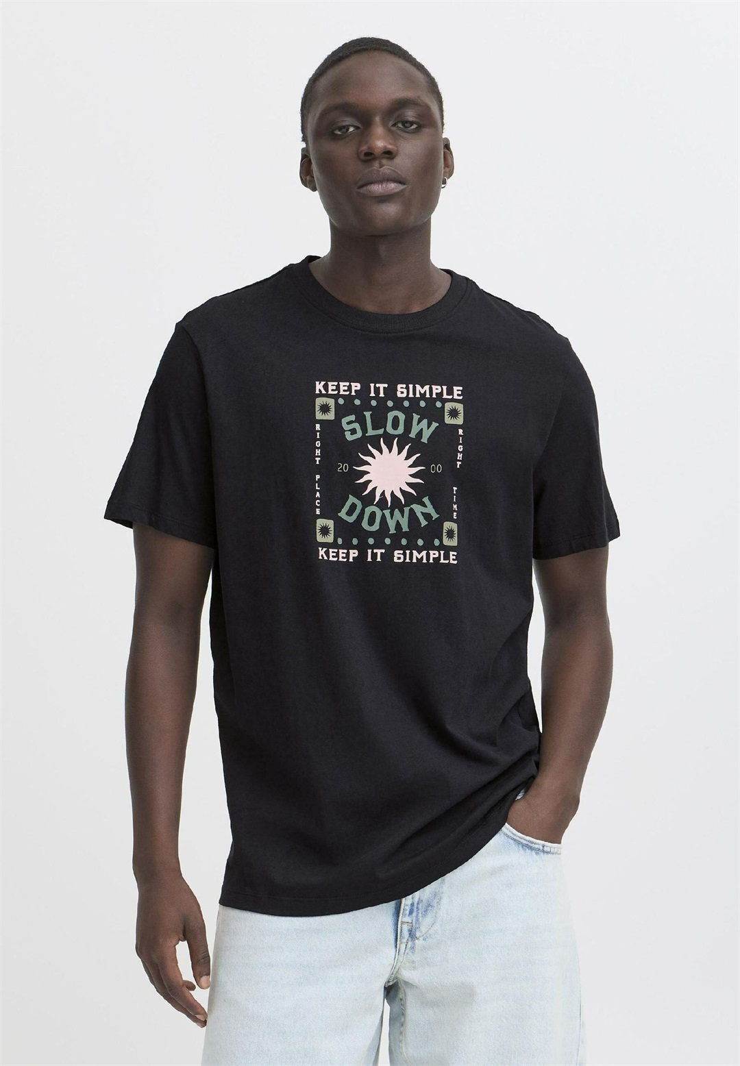 Blend BHJOEY - T-Shirt print - black/schwarz