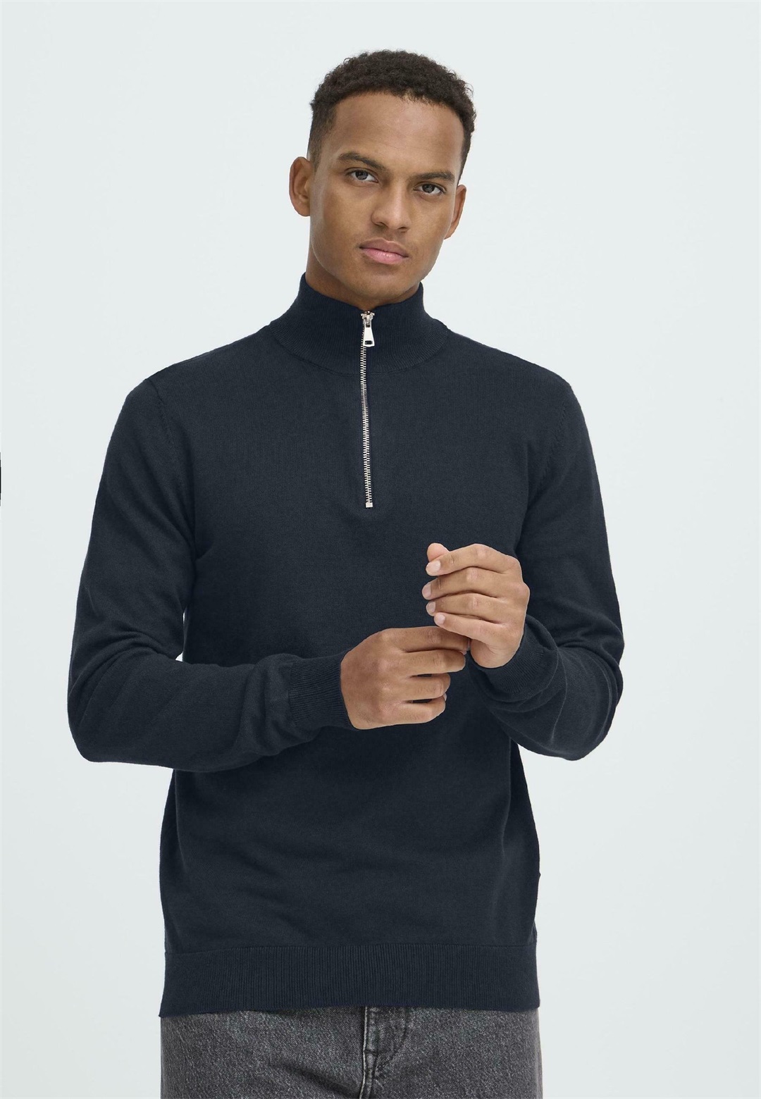 Blend HBRYAN - Strickpullover - salute/dunkelblau