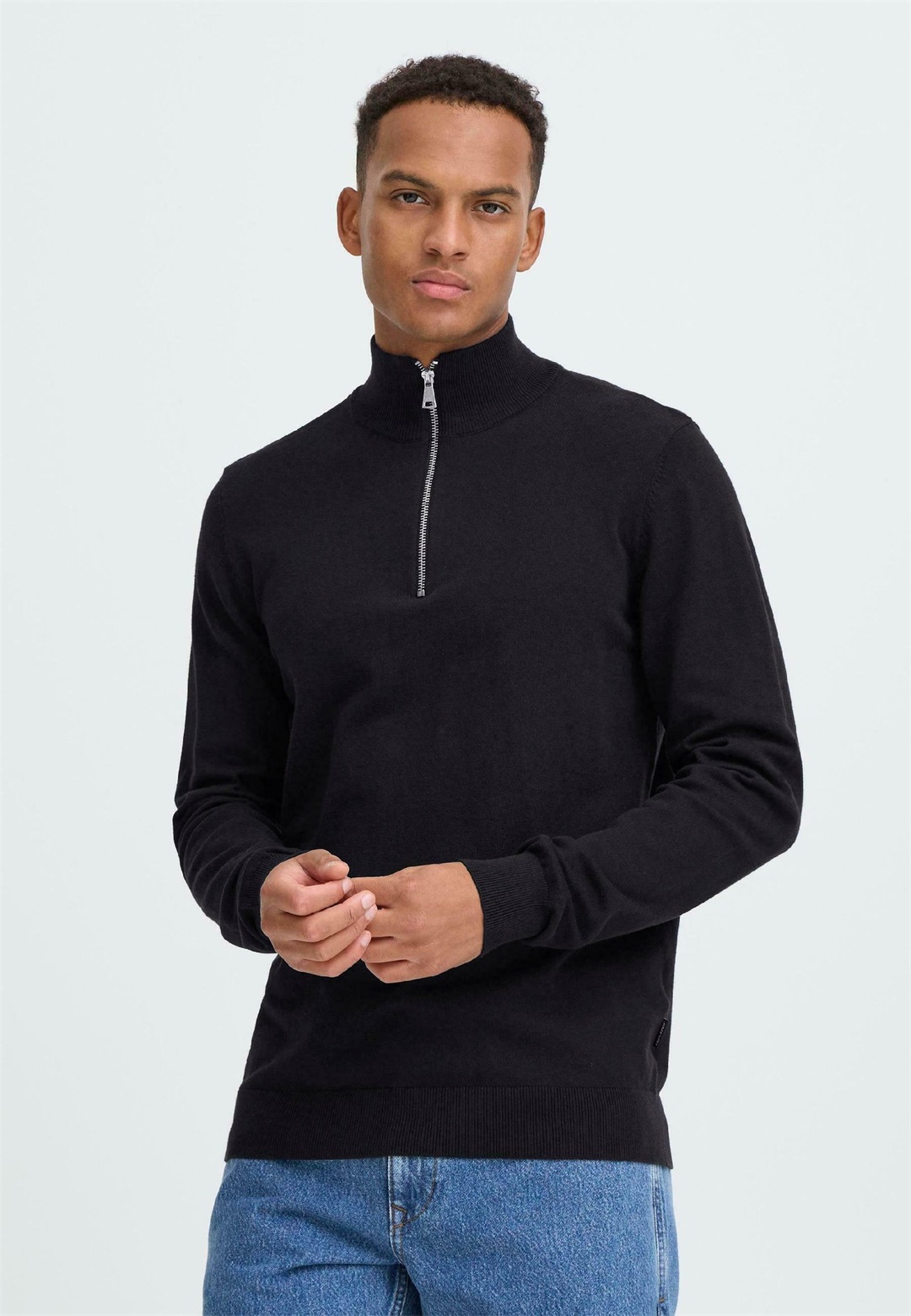 Blend HBRYAN - Strickpullover - black beauty/schwarz