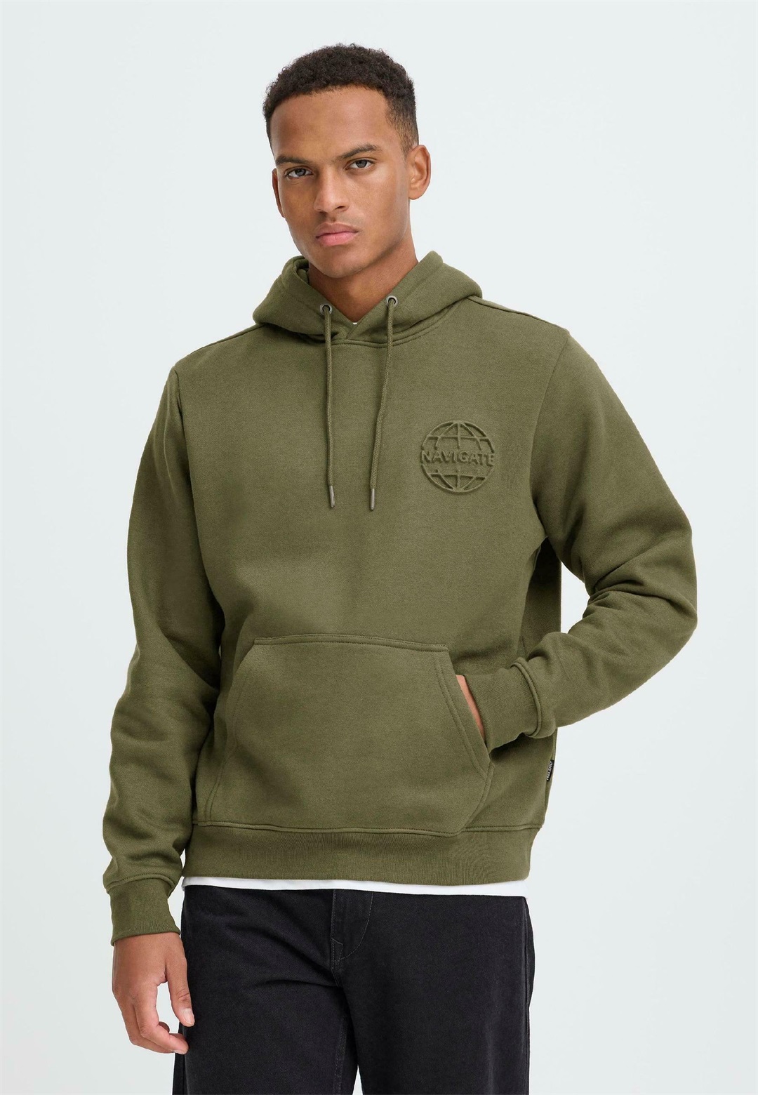 Blend BHFAVIAN - Kapuzenpullover - olive night/tanne