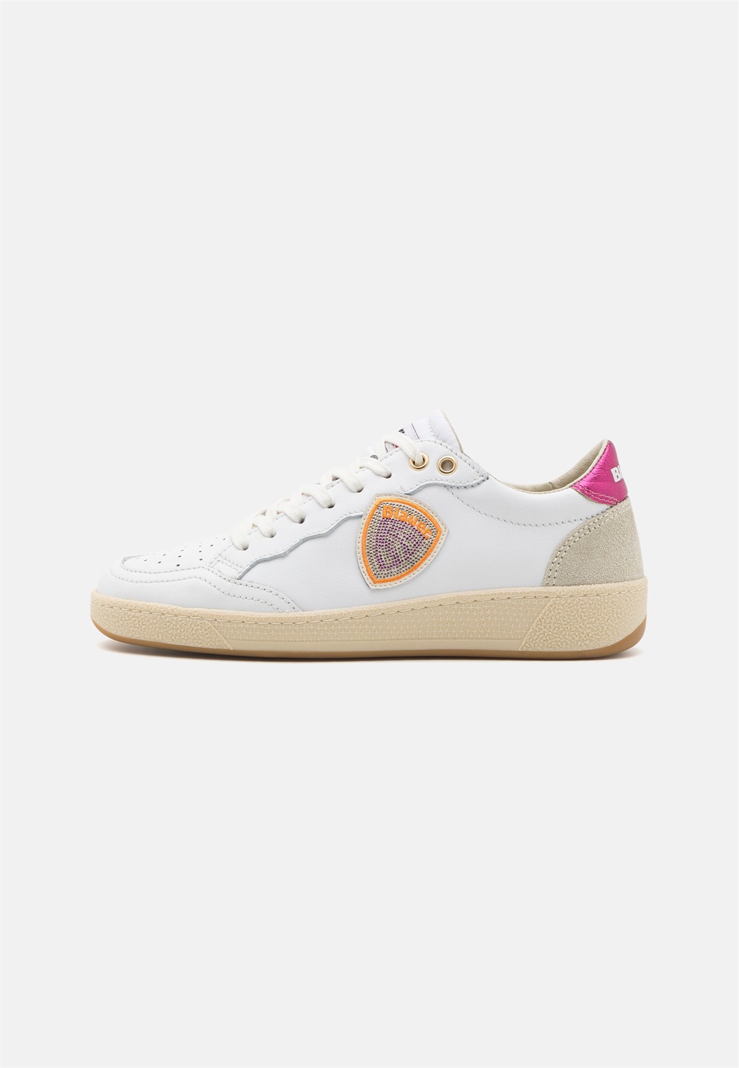 Blauer OLYMPIA - Sneaker low - orange/fuxia/weiß