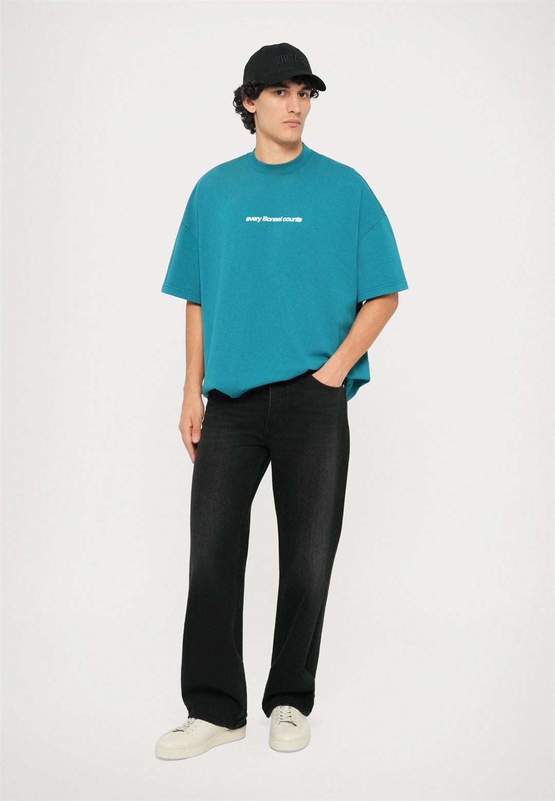 Bonsai SEASONAL LOGO GRAPHIC TEE OVERSIZE FIT UNISEX - T-Shirt print - green/grün