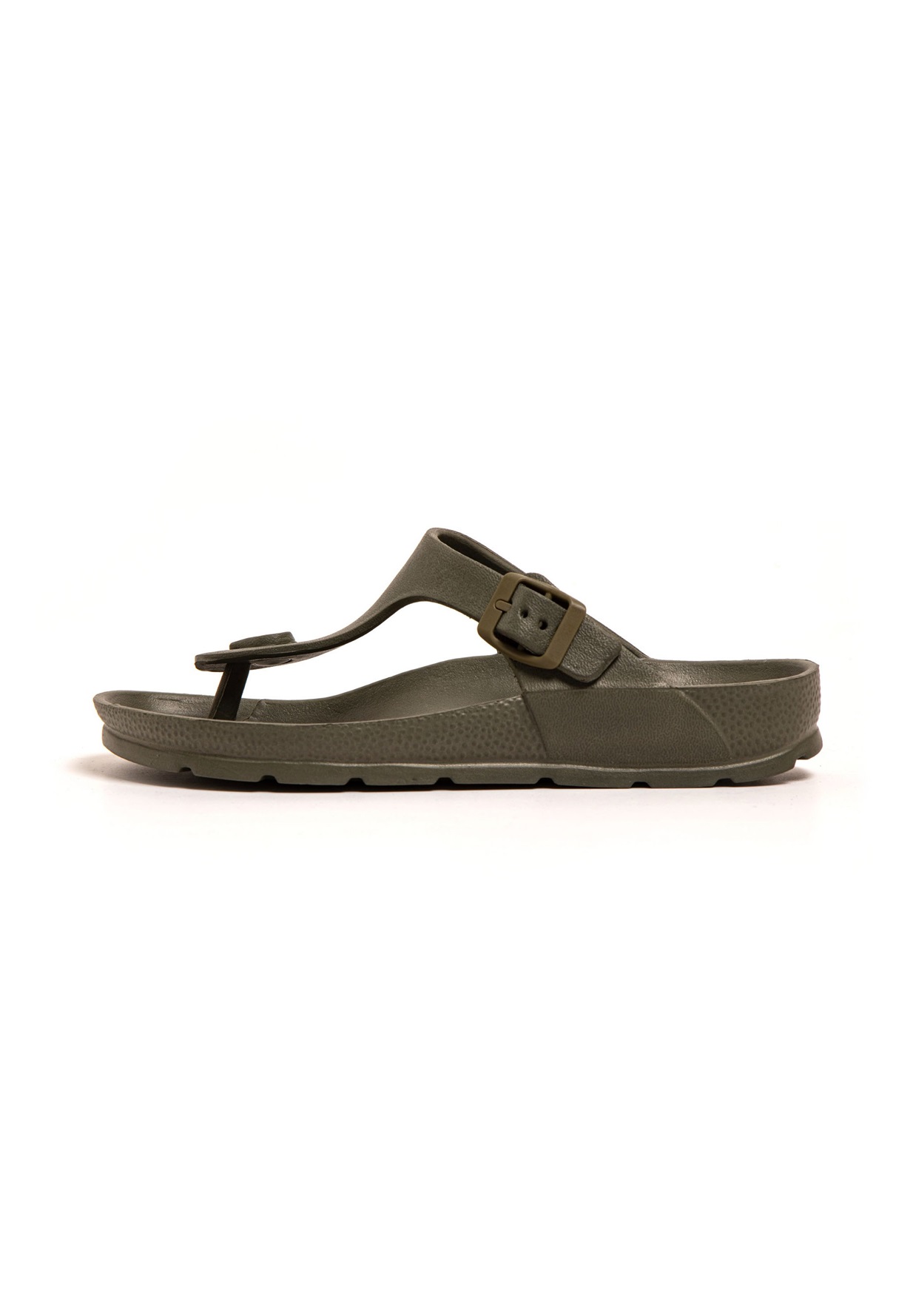 Brasileras SOLEIL - Bade-Zehentrenner - military green/dunkelgrün