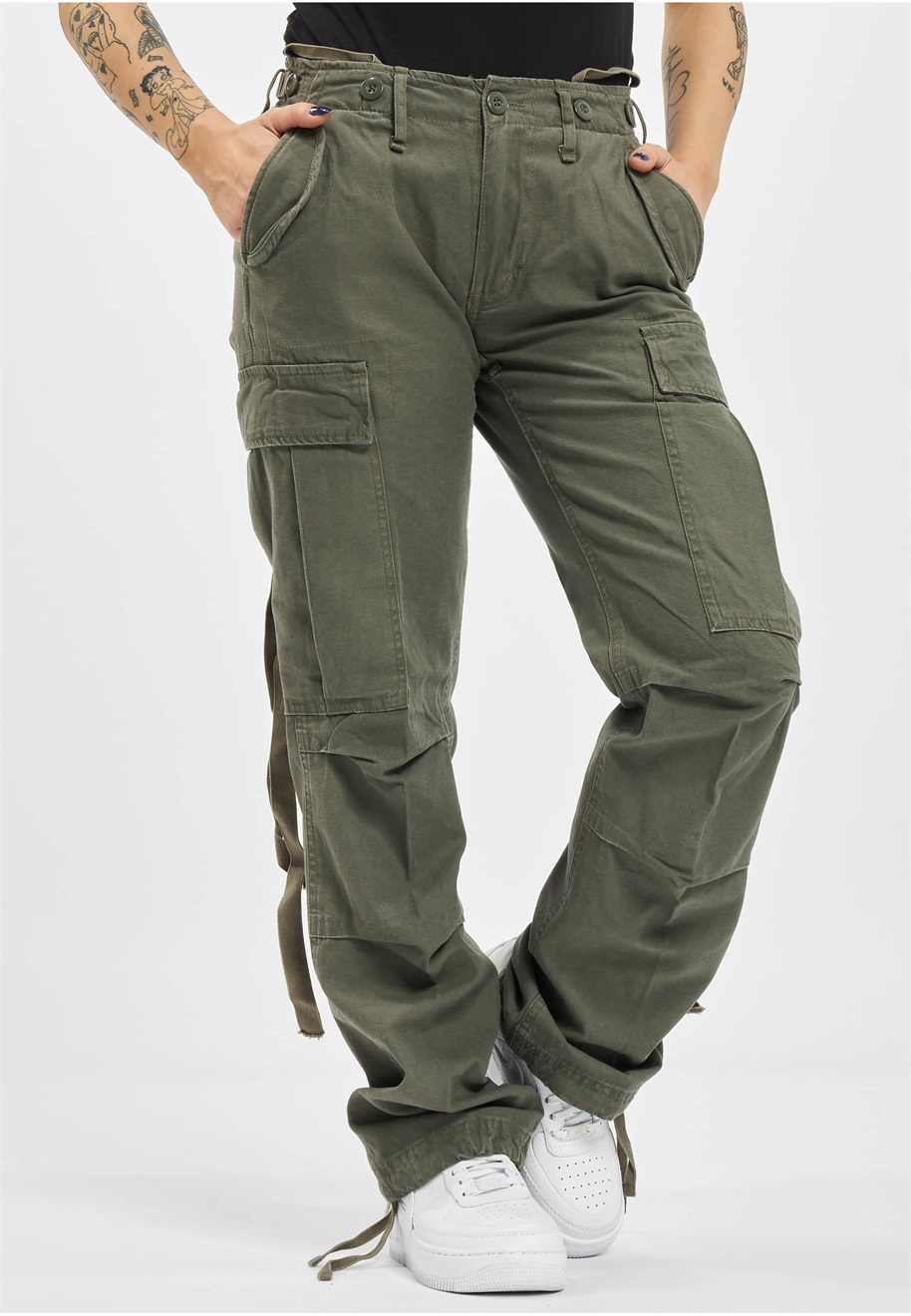 Brandit Cargohose - olive/oliv