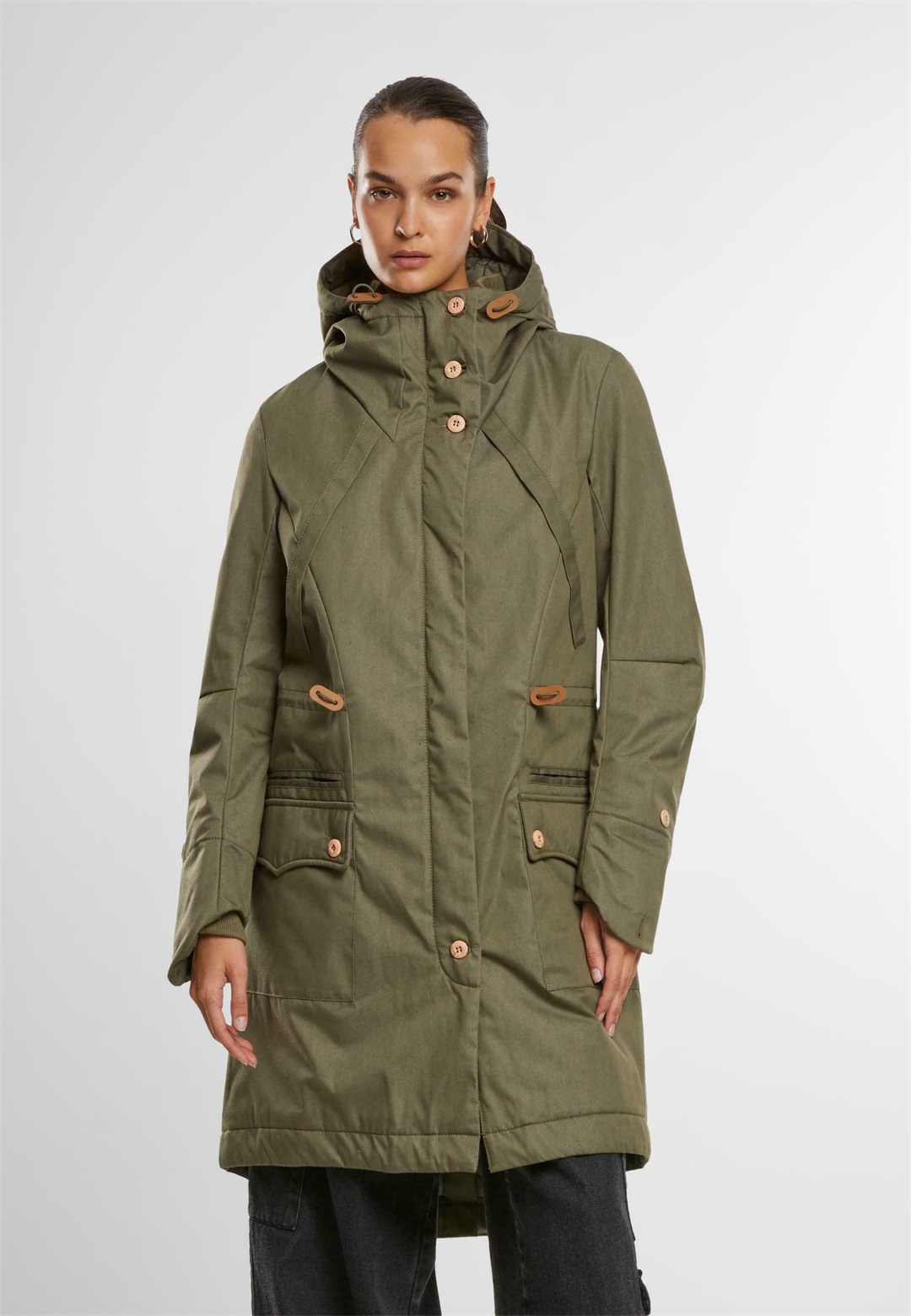 Brandit MAYLEENE - Wintermantel - olive/oliv
