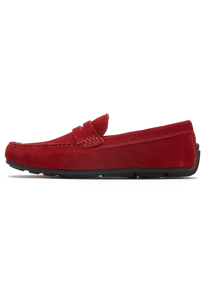 Bata Mokassin - rosso/rot