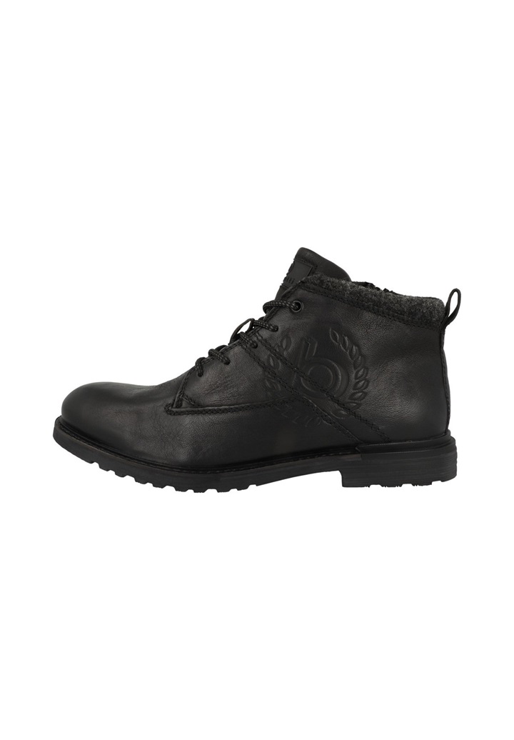 bugatti Schnürstiefelette - black/schwarz