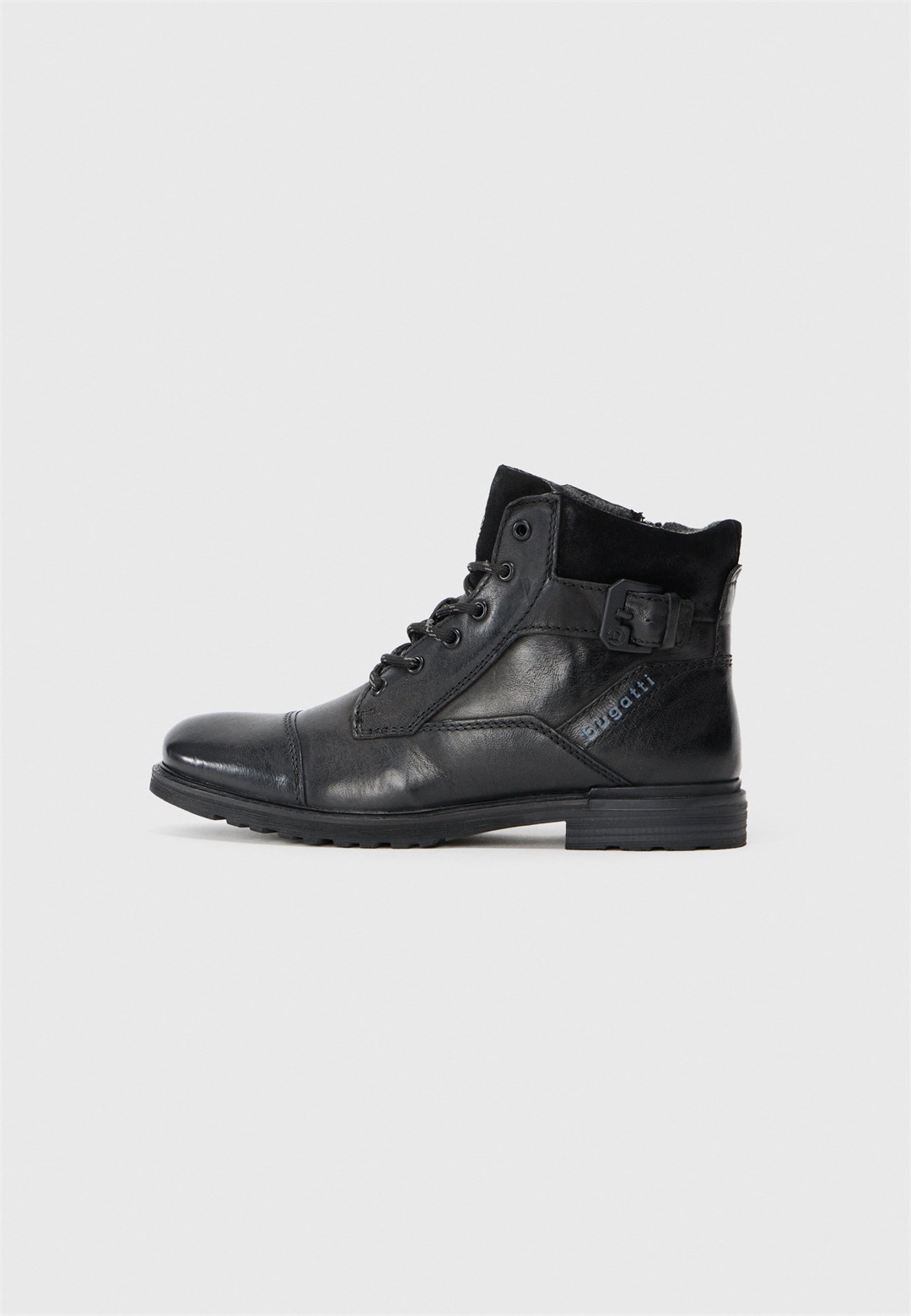 bugatti Schnürstiefelette - black/schwarz