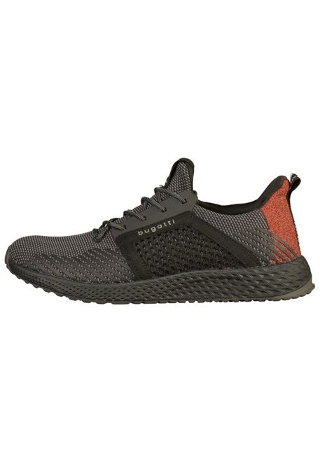 bugatti Sneaker low - black/schwarz