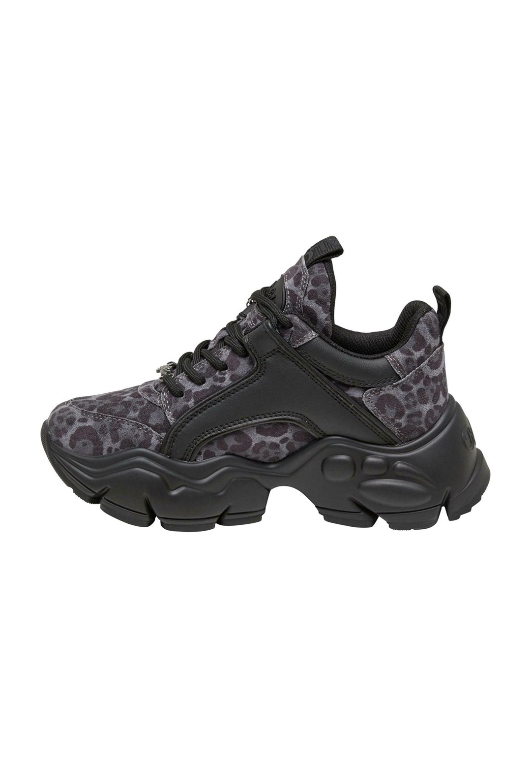 Buffalo BINARY C - Sneaker low - grey leo/grau